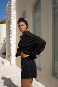 Berry Oversized Shirt