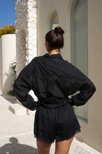 Berry Oversized Shirt