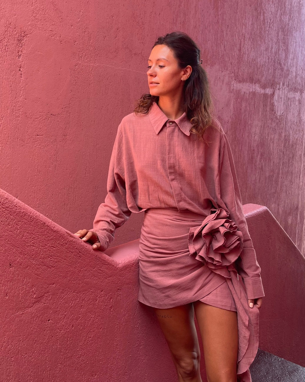 Dress with Flower