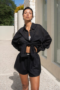 Berry Oversized Shirt