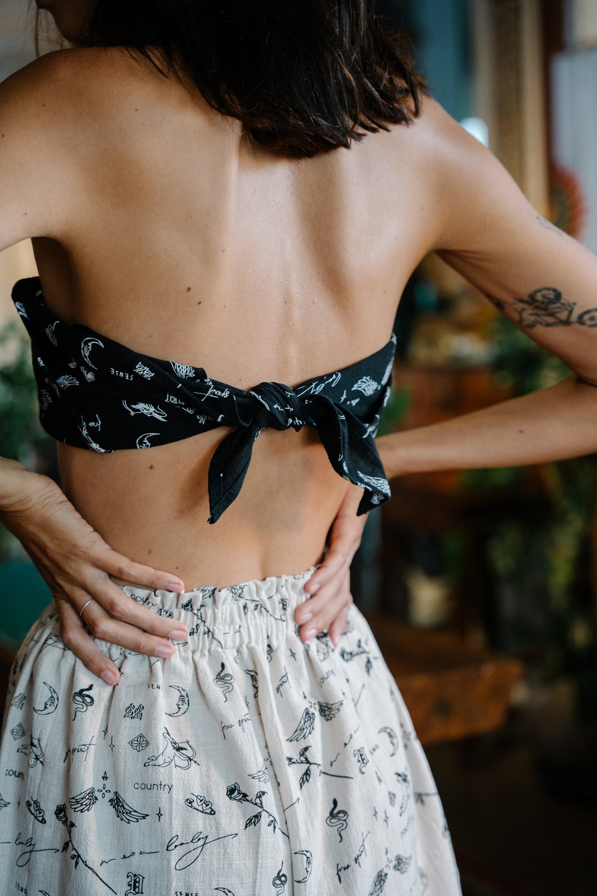 Bandana - Tattoo Black