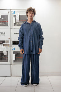 Oversized Denim Shirt