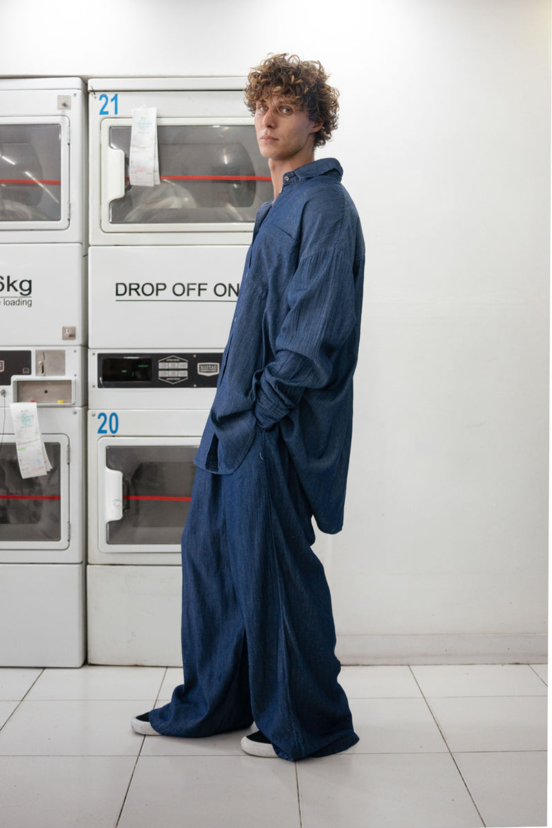 Oversized Denim Shirt