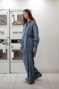 Oversized Denim Shirt