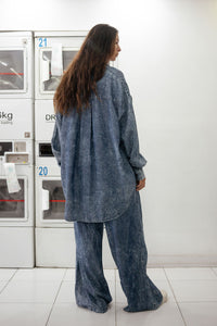 Oversized Denim Shirt