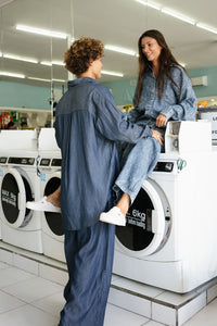 Oversized Denim Shirt