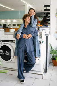 Extralong Denim Culottes