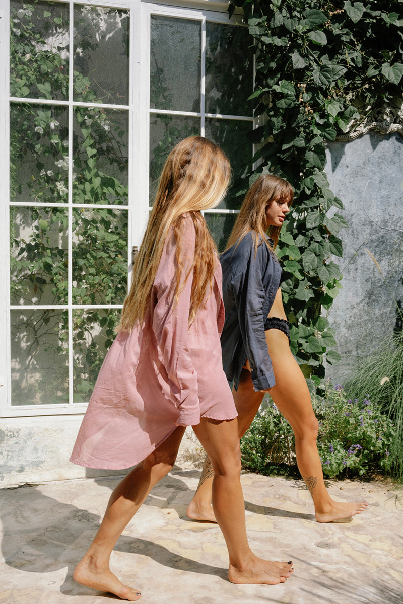 Berry Oversized Shirt