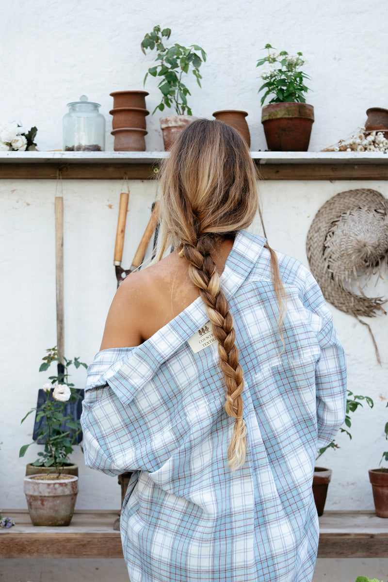 Oversized Checkered Shirt