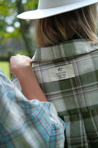 Oversized Checkered Shirt