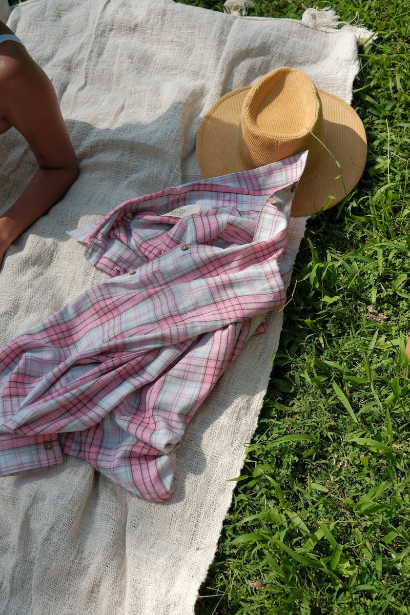 Oversized Checkered Shirt