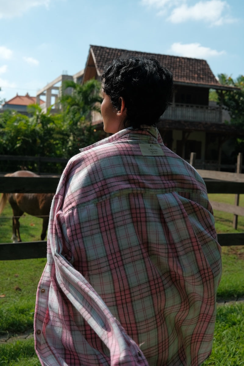 Oversized Checkered Shirt